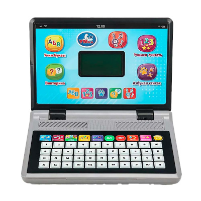 Ноутбук с обучающим LCD экраном 150 песен стихов и звуков Умка HT955-R5